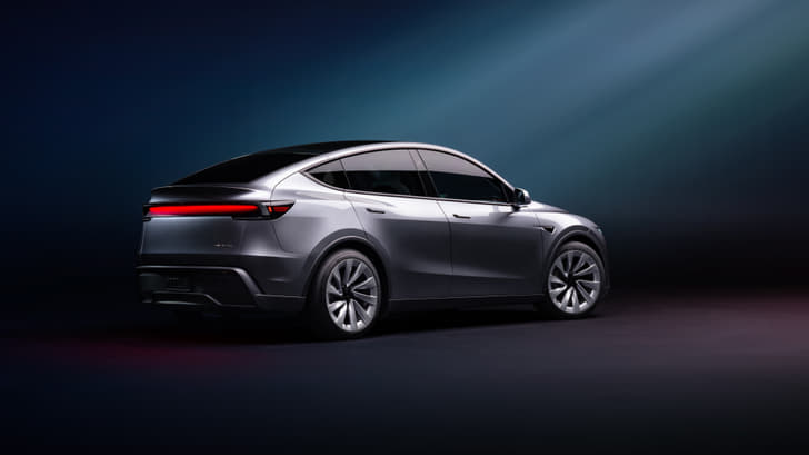 Tesla Model Y Rear View Tesla Model Y Rear View