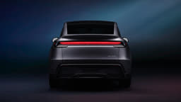 Tesla Model Y Rear View Tesla Model Y Rear View