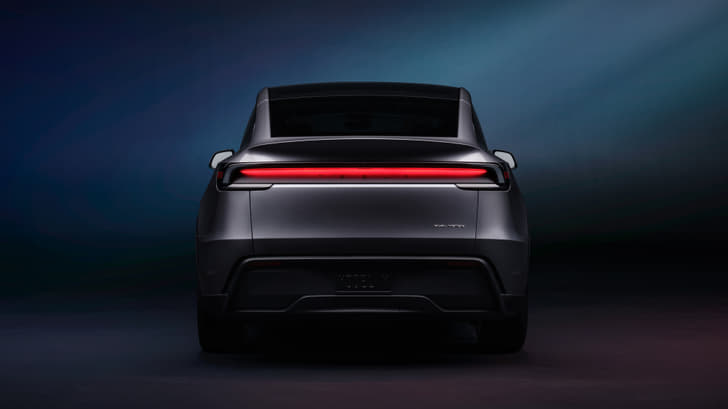 Tesla Model Y Rear View Tesla Model Y Rear View