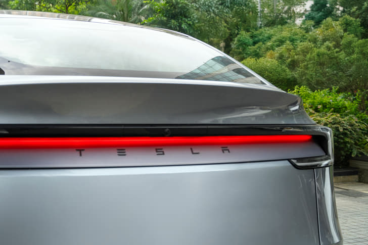 Tesla Model Y Rear View Tesla Model Y Rear View