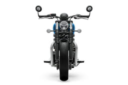 Triumph Bonneville Bobber Front View