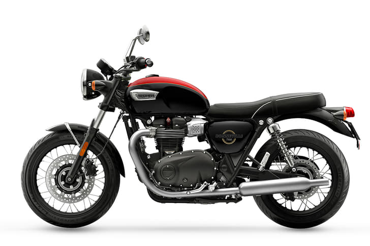 Triumph Bonneville T100 Images