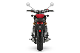 Triumph Bonneville T100 Rear View Triumph Bonneville T100 Rear View