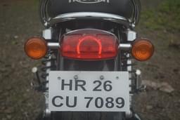 Triumph Bonneville T120 Rear View