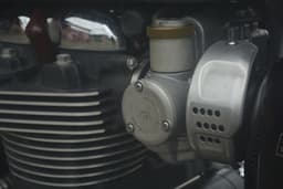 Triumph Bonneville T120 Engine Shot Right