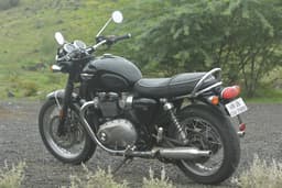 Triumph Bonneville T120 Rear View