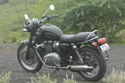 Triumph Bonneville T120 Rear View