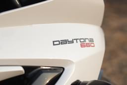Triumph Daytona 660 Color White