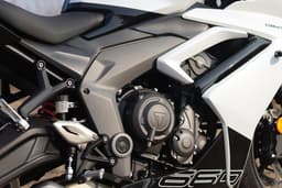 Triumph Daytona 660 Color White