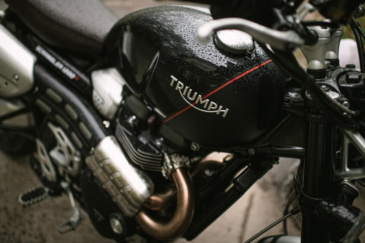 Triumph Scrambler 1200 Closed Fuel Lid