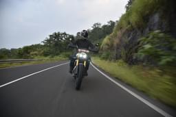 Triumph Scrambler 400 X Front View