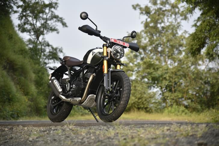 Triumph Scrambler 400 X Images