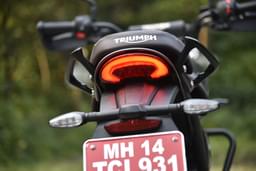 Triumph Scrambler 400 X Rear View