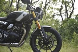 Triumph Scrambler 400 X Front Right Three Quarter