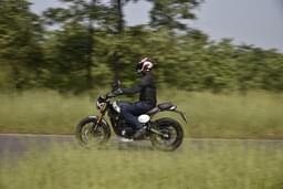 Triumph Scrambler 400 X Color Black, White