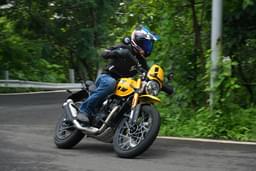 Triumph Scrambler 400 Xc Front Left Three Quarter