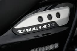 Triumph Scrambler 400 XC Fuel Tank Shot