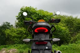 Triumph Scrambler 400 Xc Rear View
