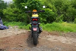 Triumph Scrambler 400 Xc Rear View