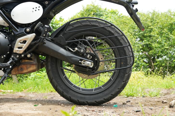 Triumph Scrambler 400 Xc Color Black
