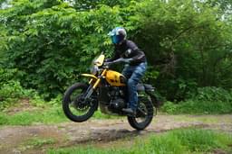 Triumph Scrambler 400 Xc Front Left Three Quarter