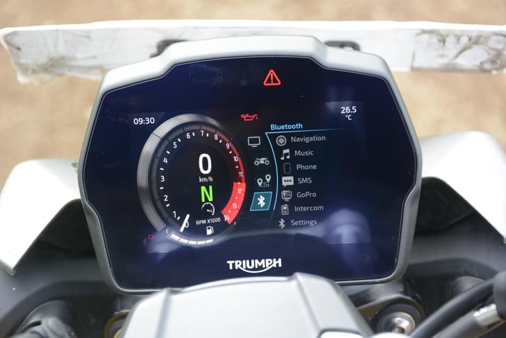 Triumph Speed Triple 1200 Rs Left Side Multifunction Switchgear