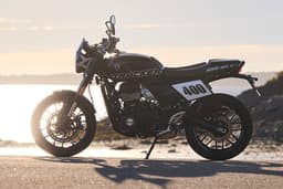 Triumph Tracker 400 Front Right Three Quarter
