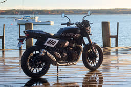 Triumph Tracker 400 Front Right Three Quarter
