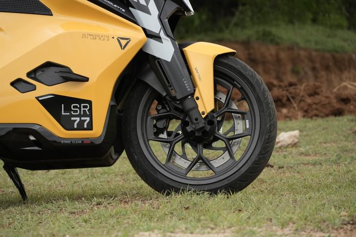 Ultraviolette Automotive F77 Mach 2 Front Left Three Quarter