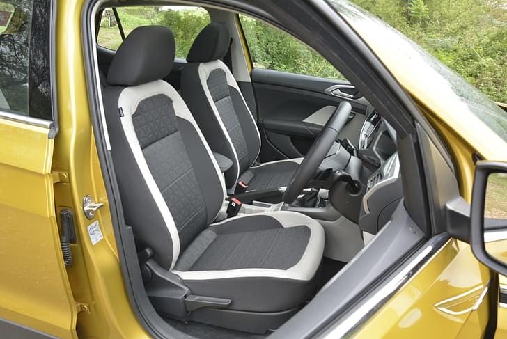 Volkswagen Taigun Front Row Seats