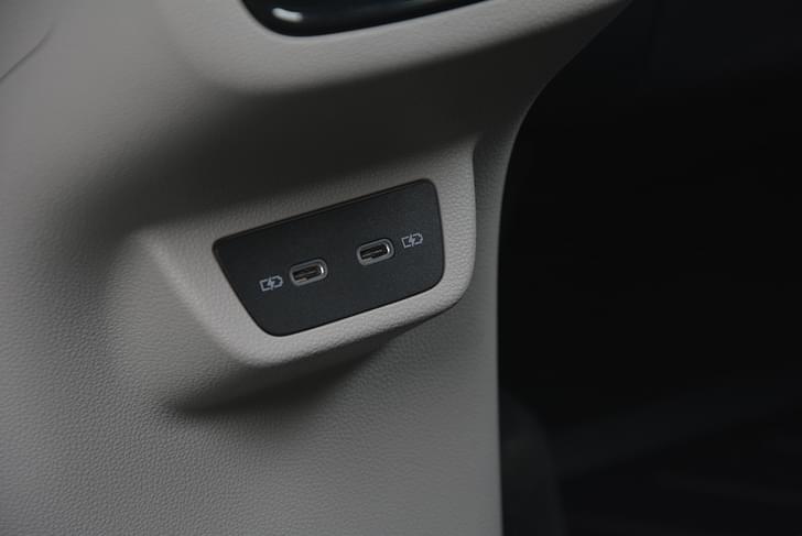 Volkswagen Taigun Charging Ports
