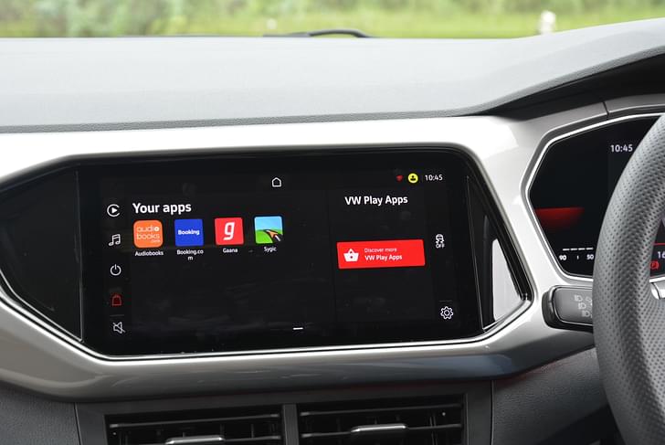 Volkswagen Taigun Dashboard