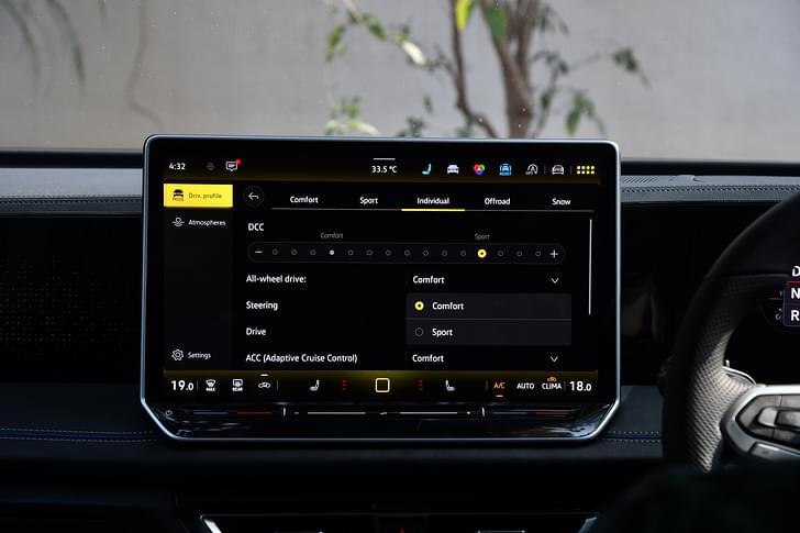 Volkswagen Tiguan Dashboard
