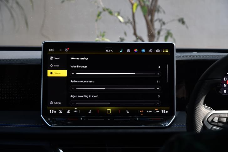 Volkswagen Tiguan Dashboard