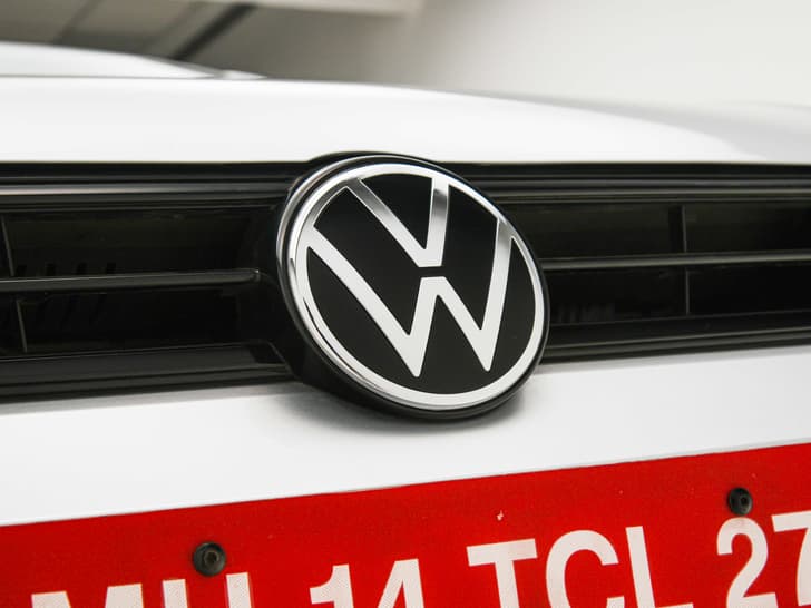 Volkswagen Virtus Front Logo