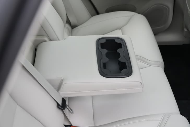 Rear Armrest Cup Holders